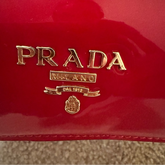 Prada Scarlet Red Shoulder Bag - Picture 3 of 12